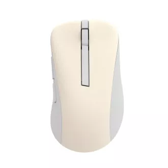 ASUS Wireless Mouse MD102/Kancelárska/Optická/Pre pravákov/1 600 DPI/USB+BT/Béžová