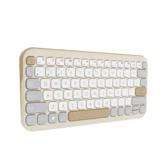 ASUS Marshmallow Keyboard KW100/Bezdrôtová Bluetooth/SK-SK layout/Béžová