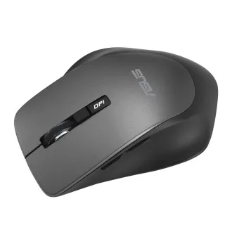 ASUS WT425/Ergonomická/Optická/Pre pravákov/1 600 DPI/Bezdrôtové USB/Šedá