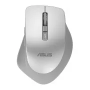 ASUS WT425/Ergonomická/Optická/Pre pravákov/1 600 DPI/Bezdrôtové USB/Strieborná
