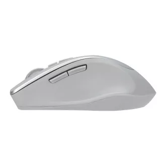 ASUS WT425/Ergonomická/Optická/Pre pravákov/1 600 DPI/Bezdrôtové USB/Strieborná