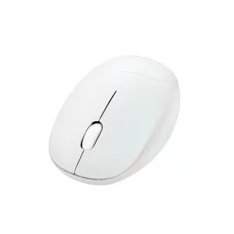 ASUS Fragrance Mouse MD101/Ergonomická/Optická/2 400 DPI/USB+BT/Biela
