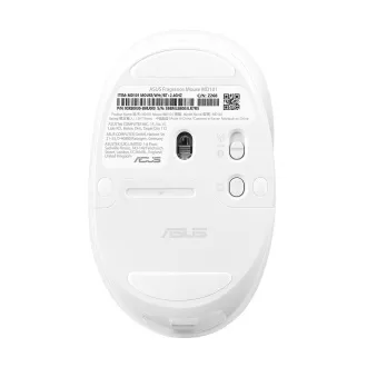 ASUS Fragrance Mouse MD101/Ergonomická/Optická/2 400 DPI/USB+BT/Biela