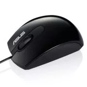 ASUS DS-2521A/Kancelárska/Optická/Pre pravákov/1 000 DPI/Drôtová USB/Čierna