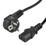 Kábel sieťový PC k AC adaptéru 3 žilový 230V - 1m