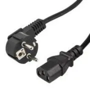 Kábel sieťový PC k AC adaptéru 3 žilový 230V - 1m