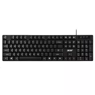 Acer AKW100/Drôtové USB-A/SK-SK layout/Čierna