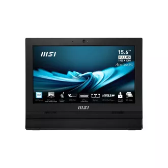 MSI PRO/AP162T ADL-04SCZ/15,6"/FHD/T/N100/4GB/128GB SSD/UHD/W11P/Čierna/3R