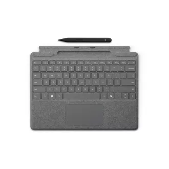 Microsoft Surface Pro Keyboard + Slim Pen 2 Bundle (Platinum), Commercial, CZ&SK