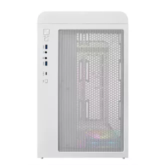 FSP S380-WA/Micro ATX/Transpar./Biela
