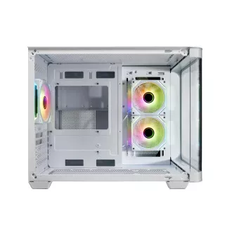 FSP S380-WA/Micro ATX/Transpar./Biela