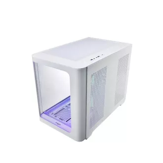 FSP S380-WA/Micro ATX/Transpar./Biela
