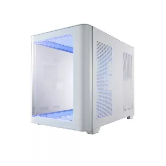 FSP S380-WA/Micro ATX/Transpar./Biela