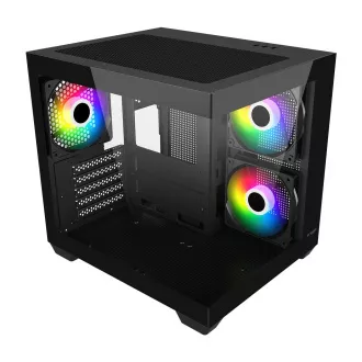 FSP S140-BA/SFF & Desktop/Transpar./Čierna