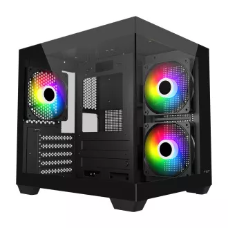FSP S140-BA/SFF & Desktop/Transpar./Čierna
