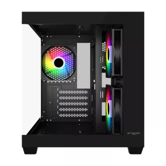 FSP S140-BA/SFF & Desktop/Transpar./Čierna