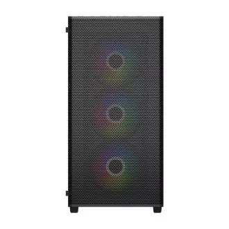 FSP M220/Midi Tower/Transpar./Čierna
