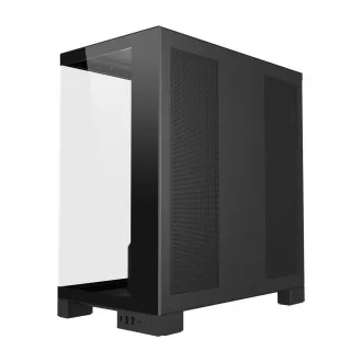 FSP M540-BA/Midi Tower/Transpar./Čierna