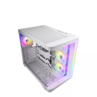 FSP M580-WP/Midi Tower/Transpar./Biela