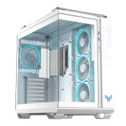ASUS case GT502 HORIZON WHITE, ARGB, TEMPERED GLASS