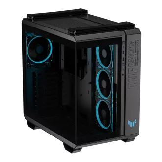 ASUS case GT502 HORIZON BLACK, ARGB, TEMPERED GLASS