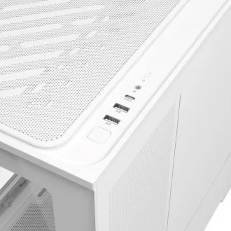 ASUS case PRIME AP202 TG ARGB FANS white - Rozbalené