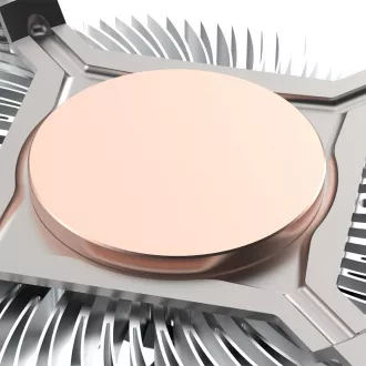 AKASA chladič CPU - medený LGA1700 backplate