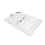 AIREN AiTab Leather Case 4 with USB klávesnica 10" WHITE (SK/SK/DE/UK/US.. layout)