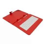 AIREN AiTab Leather Case 4 with USB Keyboard 10" RED (SK/SK/DE/UK/US.. layout)