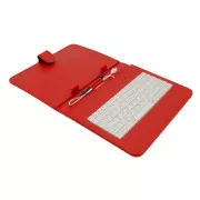 AIREN AiTab Leather Case 2 with USB Keyboard 8" RED (SK/SK/DE/UK/US.. layout)
