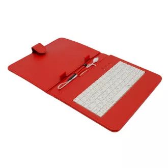 AIREN AiTab Leather Case 2 with USB Keyboard 8" RED (SK/SK/DE/UK/US.. layout) AIREN AiTab Leather Case 2 with USB Keyboard 8" RED (SK/SK/DE/UK/US.. layout)