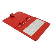 AIREN AiTab Leather Case 2 with USB Keyboard 8" RED (SK/SK/DE/UK/US.. layout)