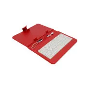 AIREN AiTab Leather Case 1 with USB Keyboard 7" RED (SK/SK/DE/UK/US.. layout)