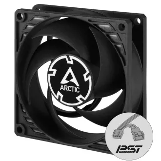ARCTIC P8 PWM PST CO Case Fan - 80mm štandard PWM case fan with double ball bearing technology ARCTIC P8 PWM PST CO Case Fan - 80mm štandard PWM case fan with double ball bearing technology