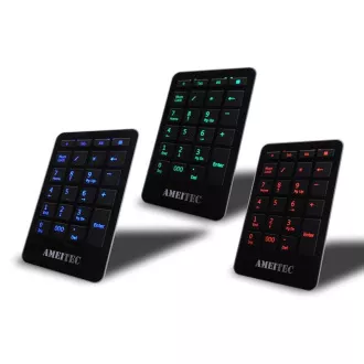 AMEI klávesnica AM-KN101B Professional Letter Blue Illuminated digitálny kľúč AMEI klávesnica AM-KN101B Professional Letter Blue Illuminated digitálny kľúč