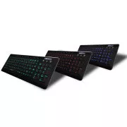 AMEI klávesnica AM-K3001R Professional Letter Red Illuminated Keyboard (SK layout)