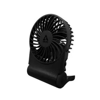 ARCTIC Summair 2Go (Black) - Rechargeable Pocket Fan with Stand (74 hodín battery life and variab ARCTIC Summair 2Go (Black) - Rechargeable Pocket Fan with Stand (74 hodín battery life and variab