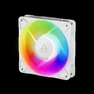 ARCTIC P12 Pro A-RGB (biela) - 120mm A-RGB PWM ventilátor s rozdeľovačom káblov