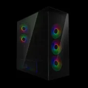 ARCTIC Xtender (Black) black window w/o GPU