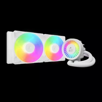 ARCTIC Liquid Freezer III Pro 280 A-RGB (White) - Multikompatibilný all-in-one vodný chladič CPU s A