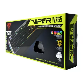 Patriot Viper 765 herný mach. RGB klávesnica RU