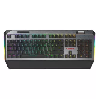 Patriot Viper 765 RGB/Drôtová USB/RU layout/Čierna-strieborná