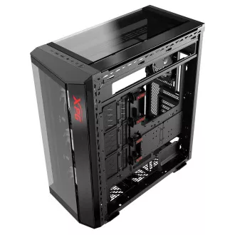 Adata XPG BATTLECRUISER II/Midi Tower/Transpar./Čierna