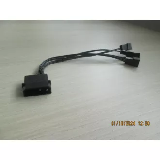 XPG kábel 1x 4pin na 2x3pin 5V alebo 2x 12V