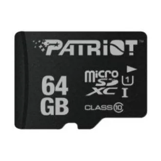 Patriot/micro SDXC/64GB/UHS-I U1 / Class 10 Patriot/micro SDXC/64GB/UHS-I U1 / Class 10