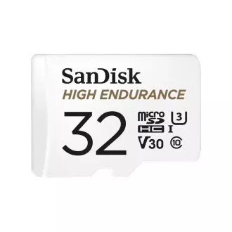 SanDisk High Endurance/micro SDHC/32GB/UHS-I U3 / Class 10/+ Adaptér SanDisk High Endurance/micro SDHC/32GB/UHS-I U3 / Class 10/+ Adaptér