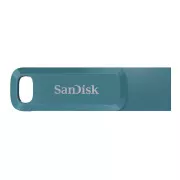 SanDisk Ultra Dual Drive Go/256 GB/USB 3.2/USB-A + USB-C/Modrá