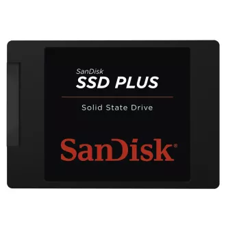 Sandisk Plus/480GB/SSD/2.5"/SATA/Čierna/3R Sandisk Plus/480GB/SSD/2.5"/SATA/Čierna/3R