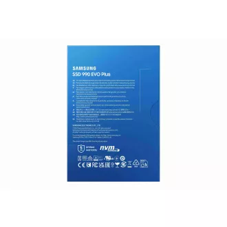 Samsung 990 EVO Plus/4TB/SSD/M.2 NVMe/Čierna/5R