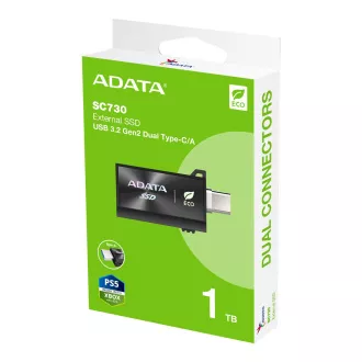 ADATA SC730/1TB/SSD/Externá/Čierna/5R